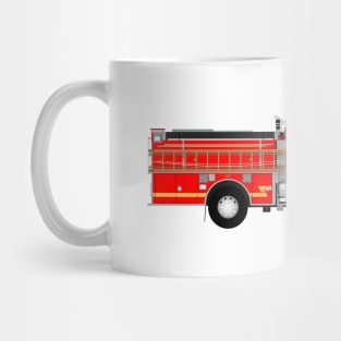 Los Angeles County Fire Engine Mug